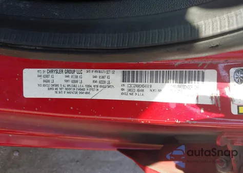 2013 Dodge Avenger Se from USA, damaged, VIN 1C3CDZAB0DN548020